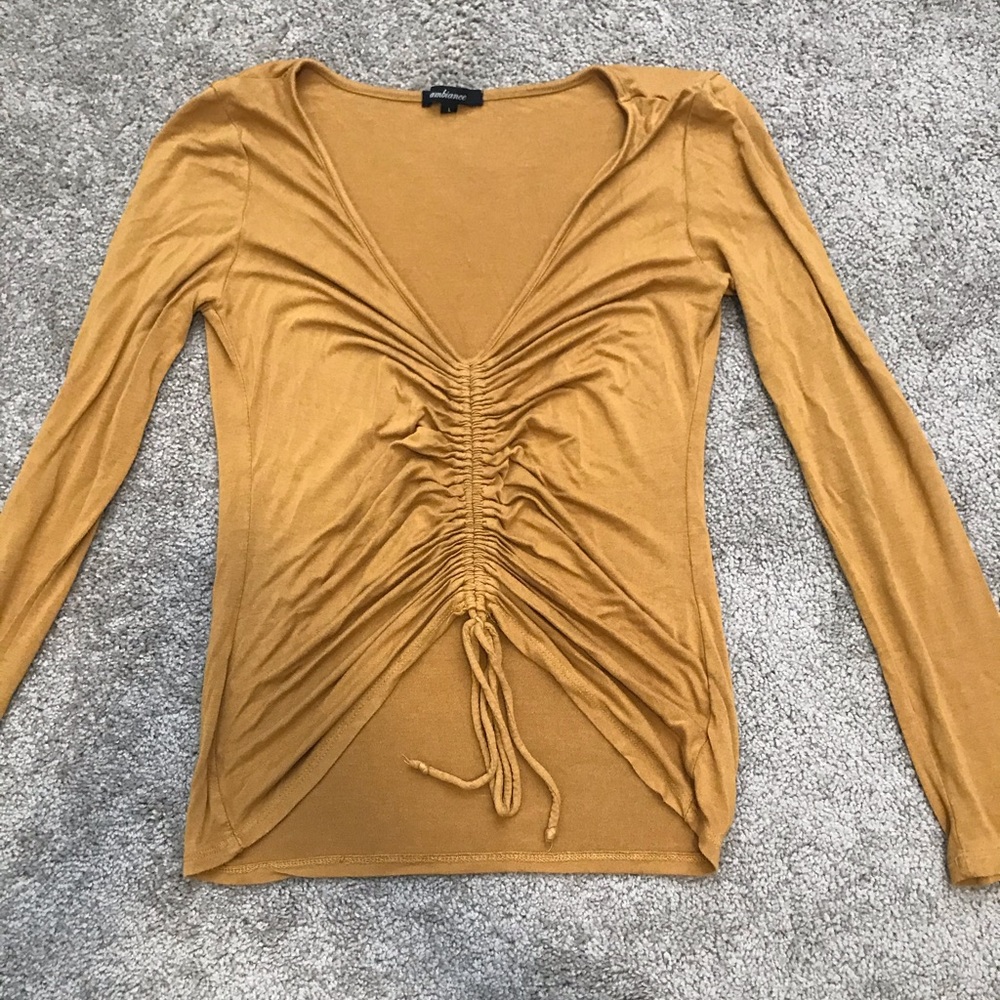 Yellow Long Sleeve Shirt